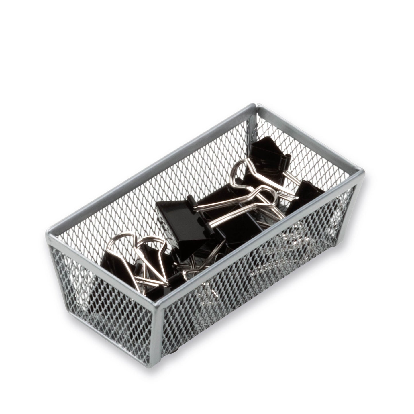 Silver 6 x 3 Wire Mesh Drawer Organizer