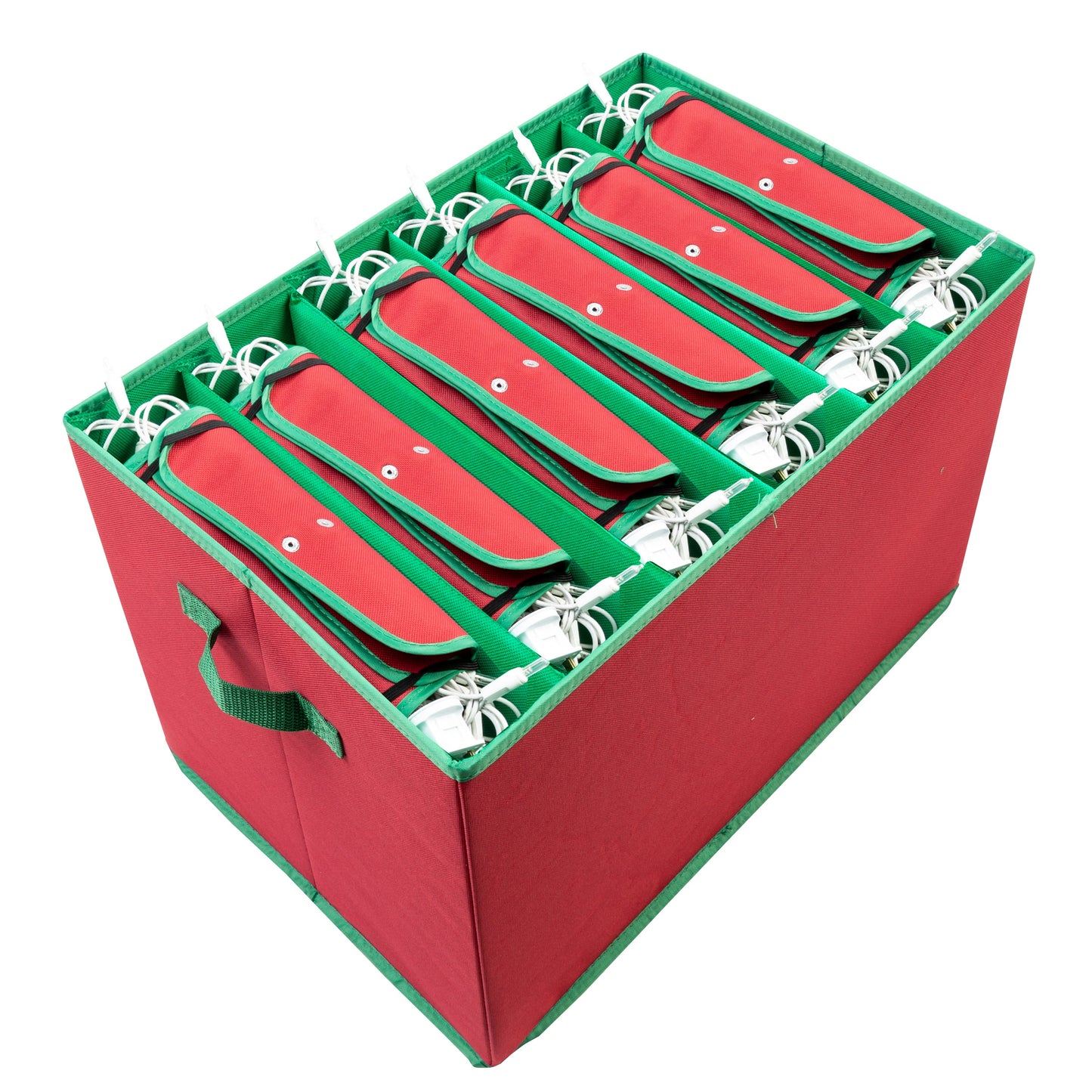 Red Holiday Light Storage Box