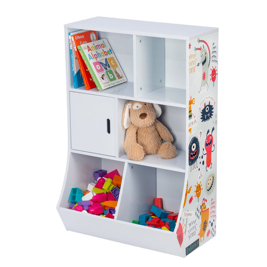 Light Blue Kids 6-Cubby Storage Organizer