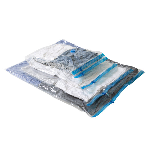Clear Vacuum Storage or Travel Bags (25-Pack)